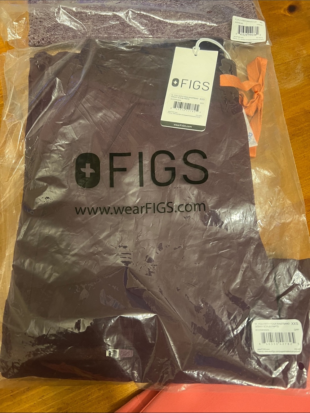 Figs Skinny Scrub Pants Yola with yoga waist band XXS